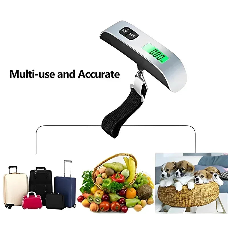 50Kg/110Lb Portable Digital Luggage Weight Scale