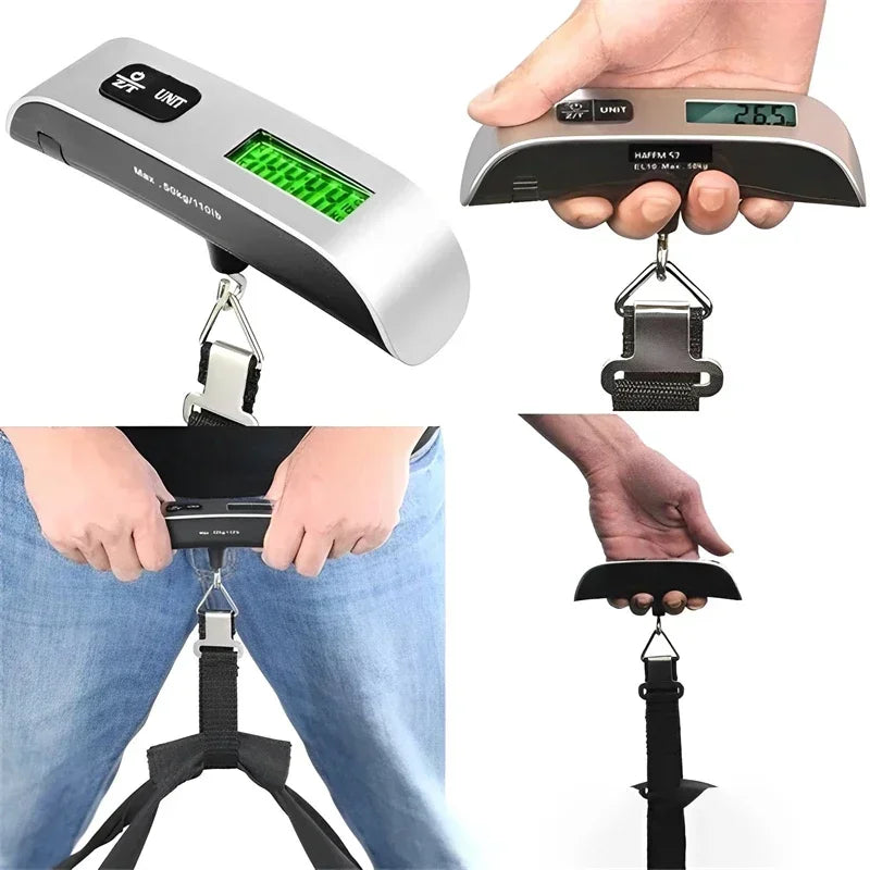 50Kg/110Lb Portable Digital Luggage Weight Scale