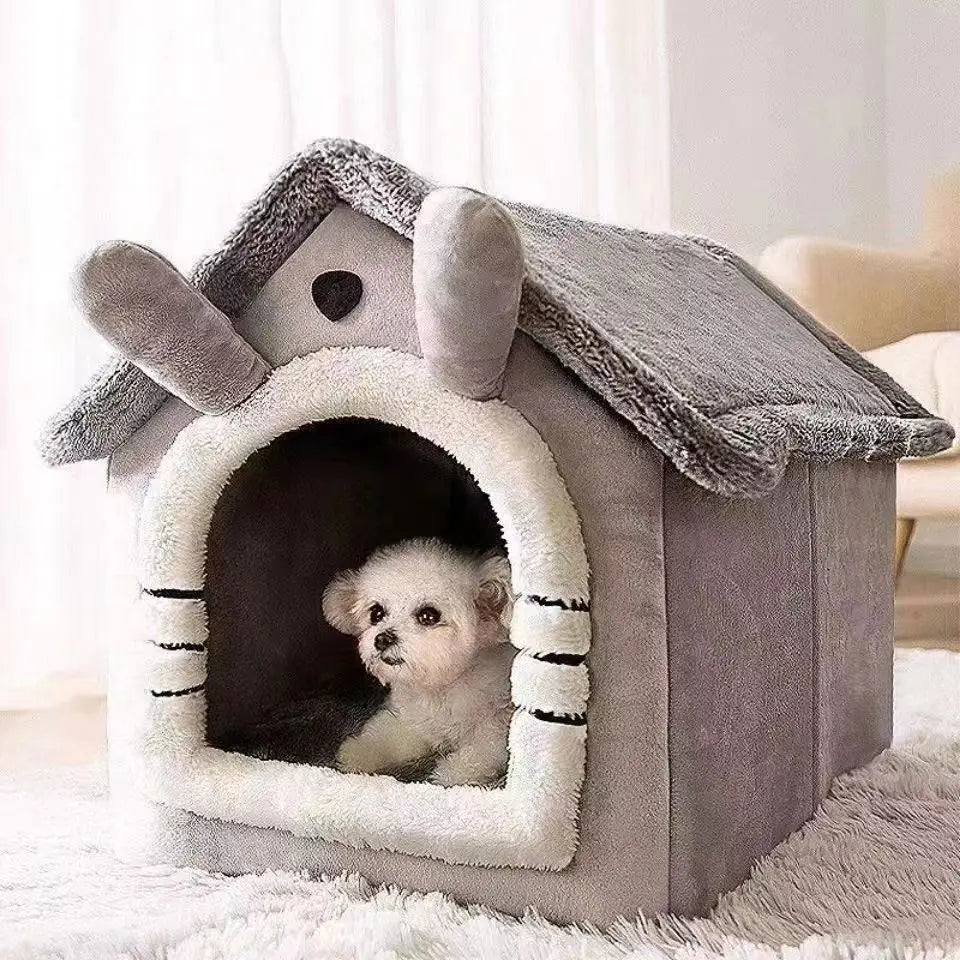 Indoor Warm Pet House ( Removable and Washable Cushion )