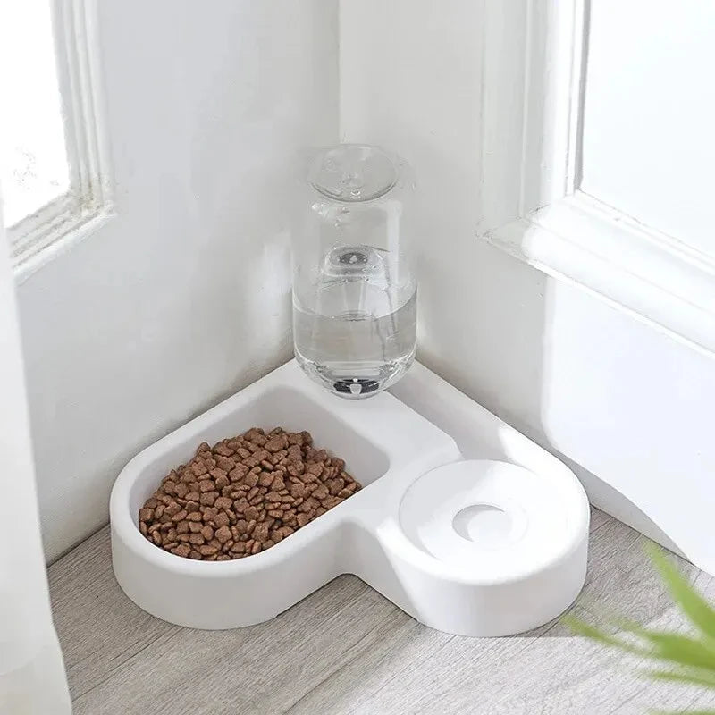 Automatic Multi-Functional Drinking and Feeding Pet Bowl