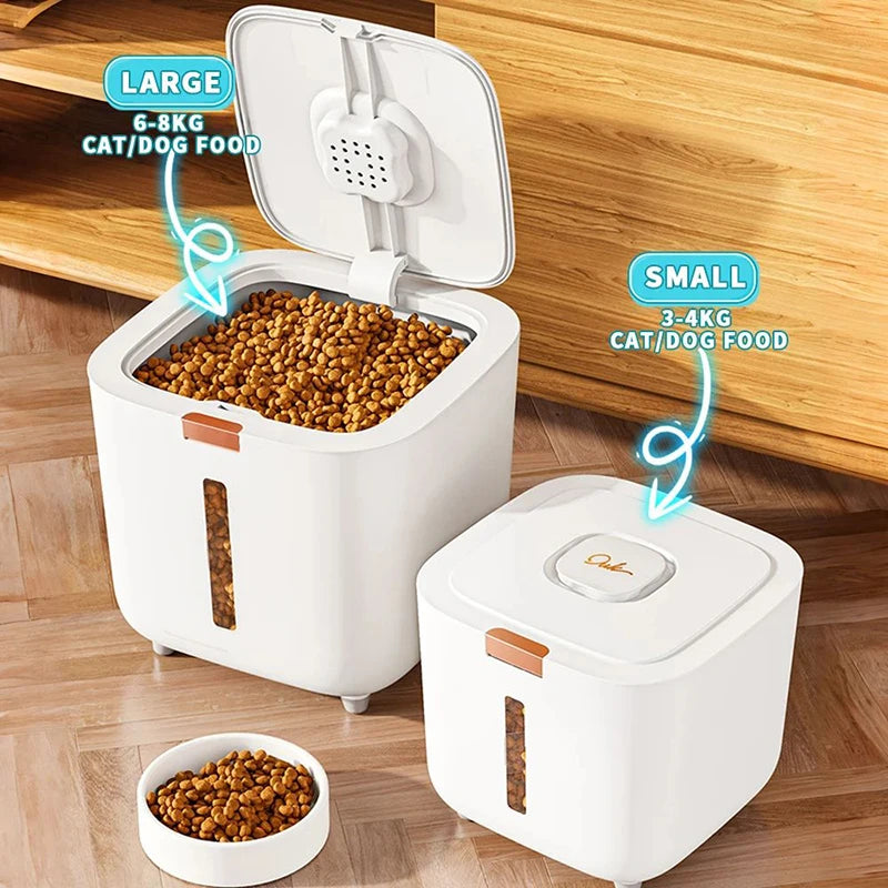 Sealed Moisture-Proof Pet Food Storage