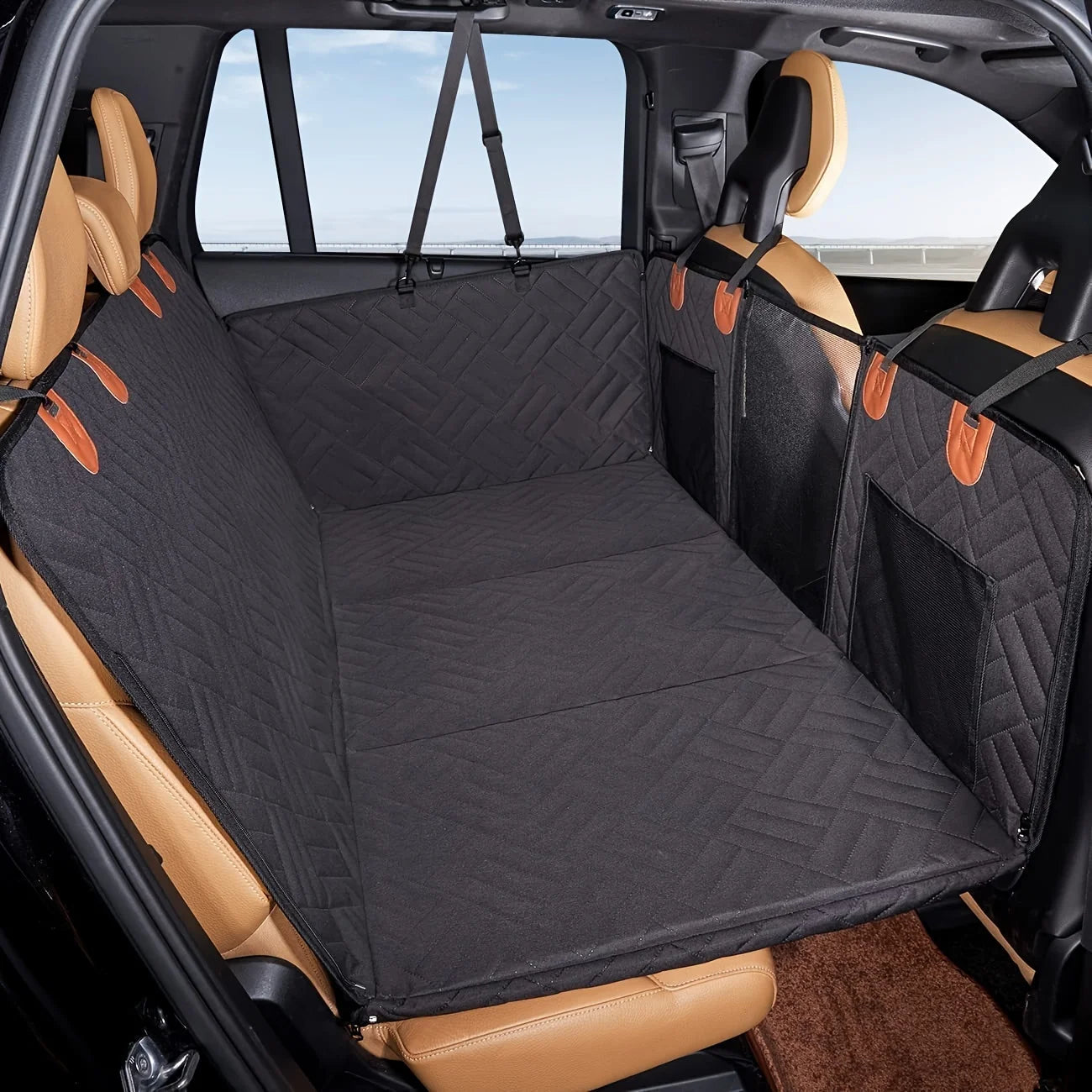 Seat Car Cover for Pets ( Waterproof, Scratch Proof and Nonslip )