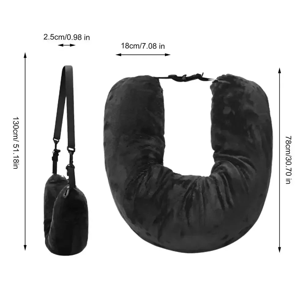 Fillable Travel Neck Pillow