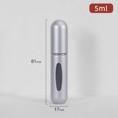 5/8ML Mini Refillable Perfume Bottle with Spray Pump