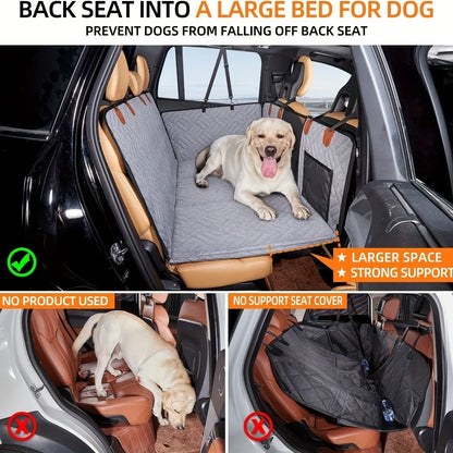 Seat Car Cover for Pets ( Waterproof, Scratch Proof and Nonslip )