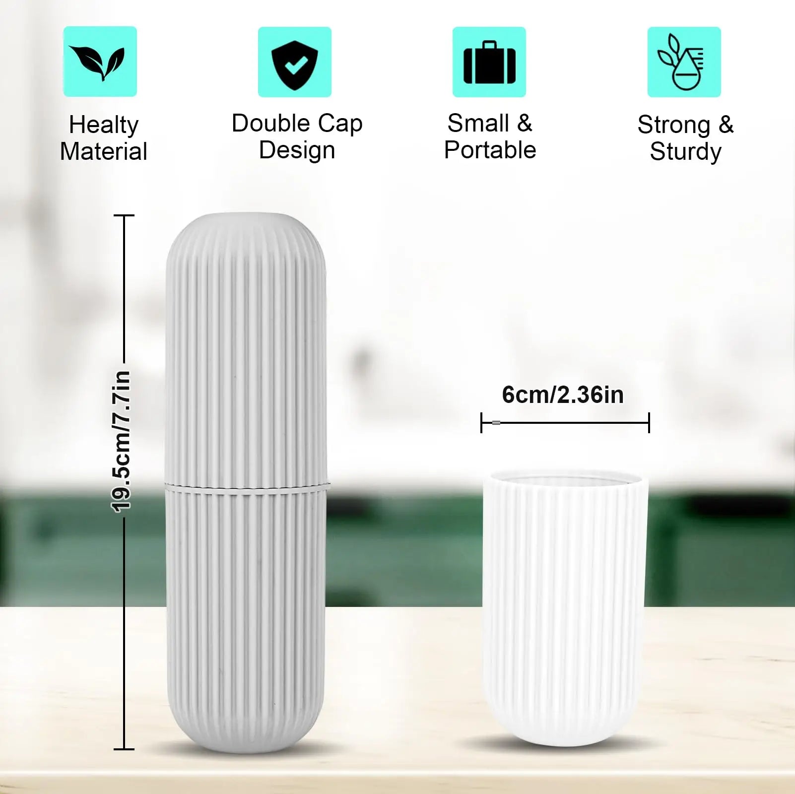 Toothbrush Travel Cup Storage