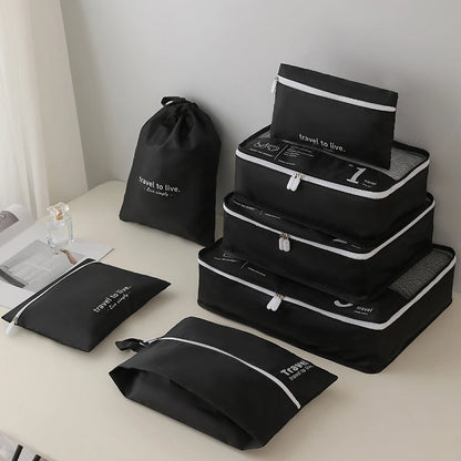 4Pcs/Set Compression Travel Pouch (Luggage Organizer)