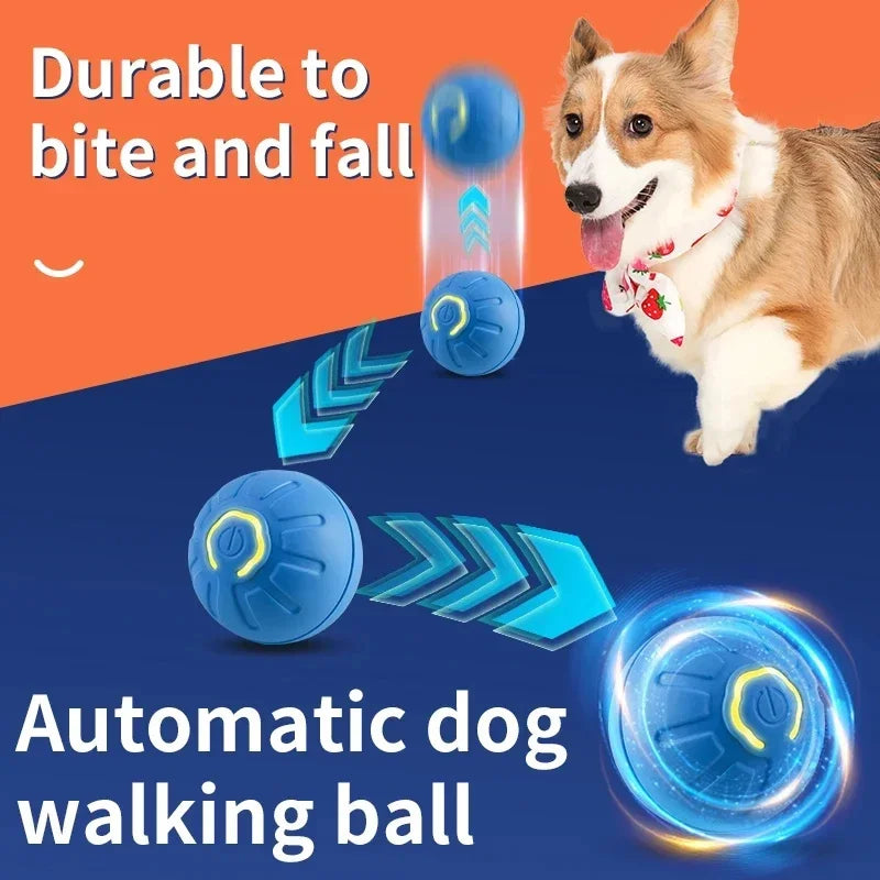 Smart Automatic Moving Bouncing Ball for Pet