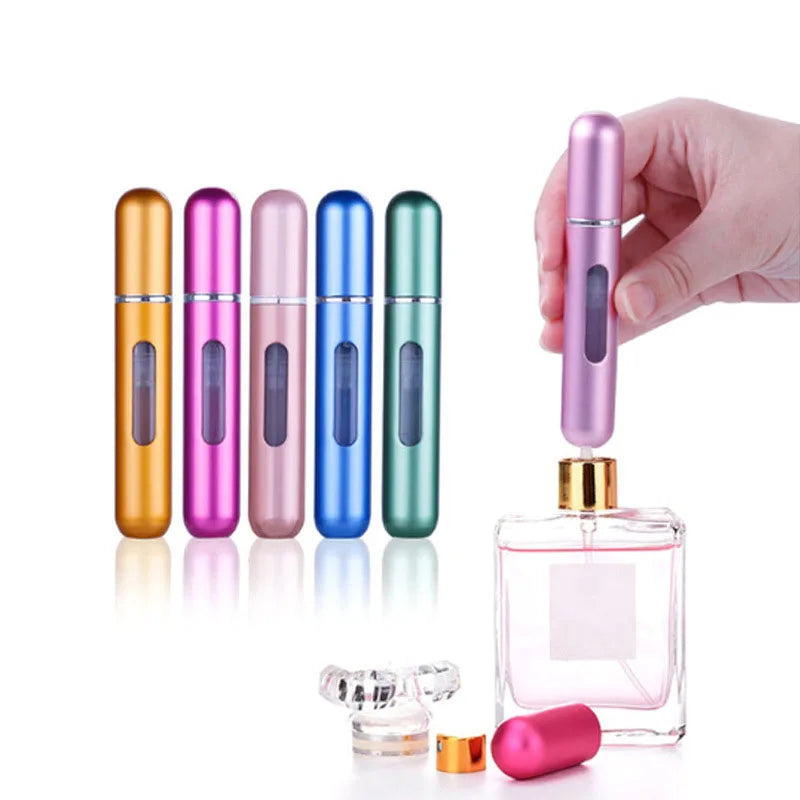 5/8ML Mini Refillable Perfume Bottle with Spray Pump