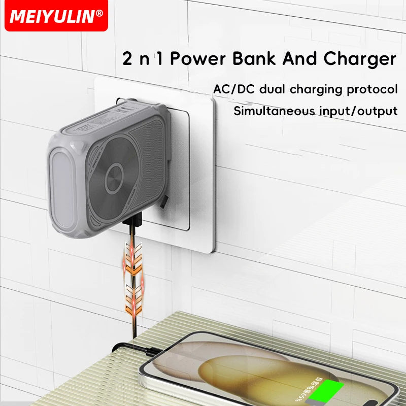 6 in 1 Magnetic Wireless Power Bank