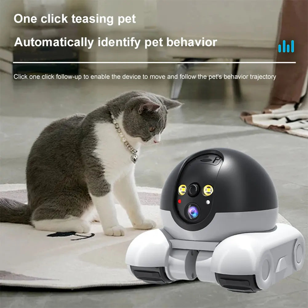 WIFI Robot Home Camera  (Auto Tracking Mobile Surveillance Camera  - Moving Camera)