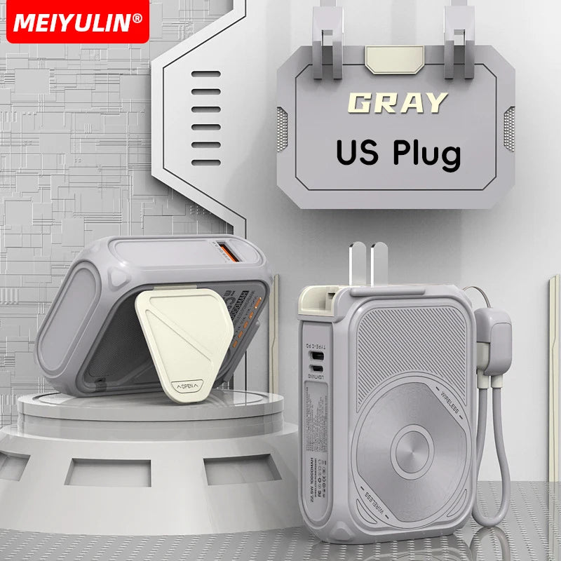 6 in 1 Magnetic Wireless Power Bank