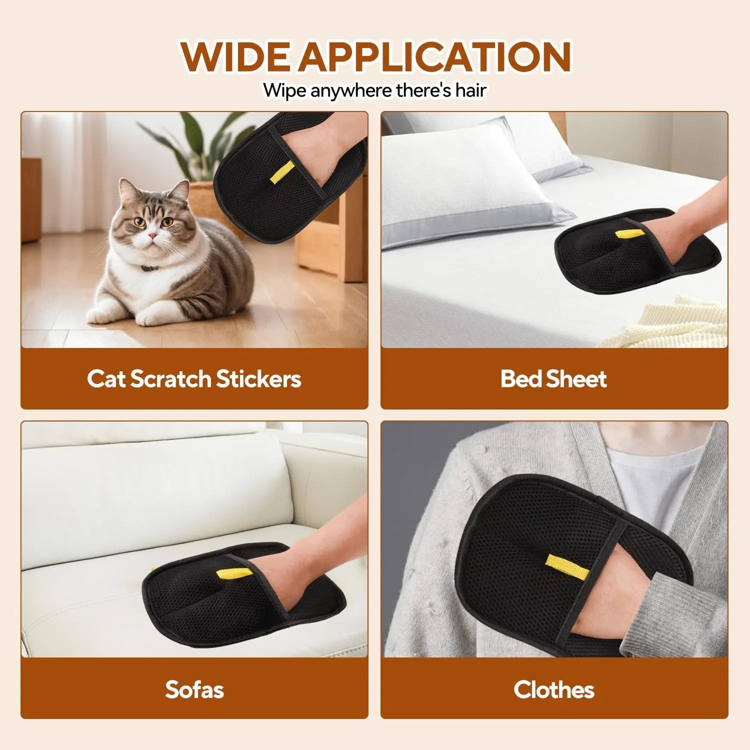 Pet Hair Removal Gloves