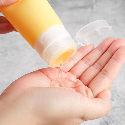 16 Pcs Leak Proof Travel Silicone Bottle Set 
