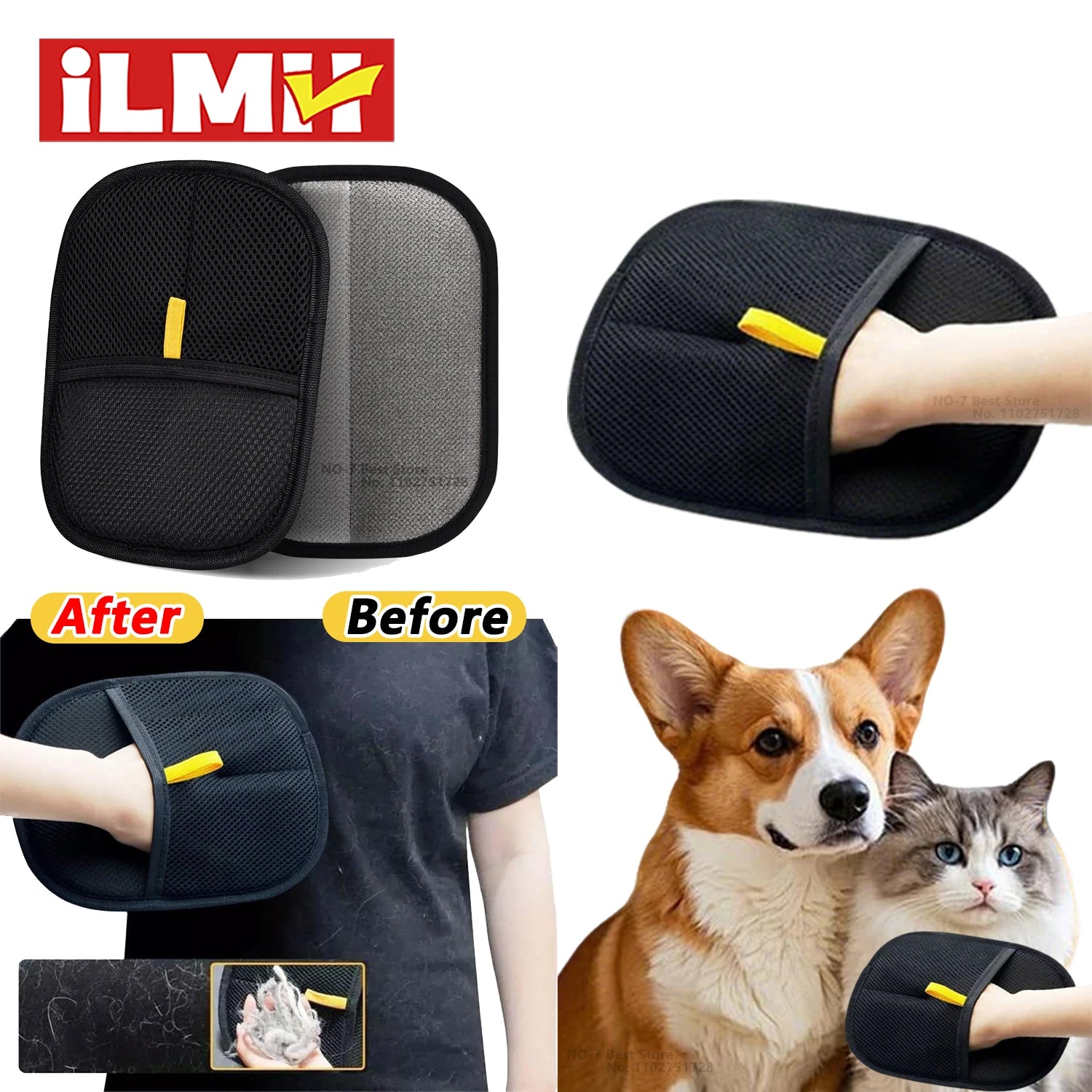 Pet Hair Removal Gloves