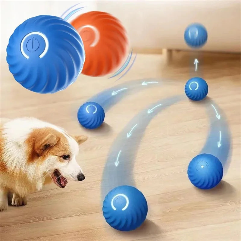 Smart Automatic Moving Bouncing Ball for Pet