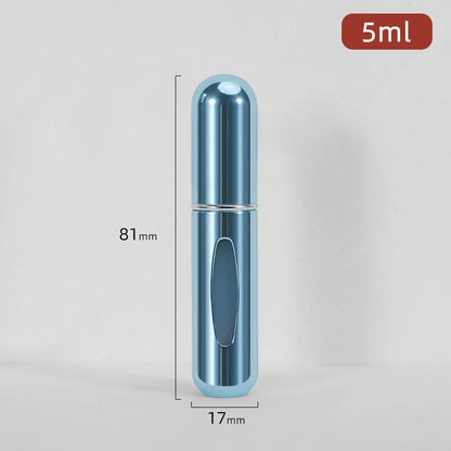 5/8ML Mini Refillable Perfume Bottle with Spray Pump