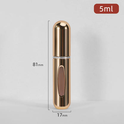 5/8ML Mini Refillable Perfume Bottle with Spray Pump