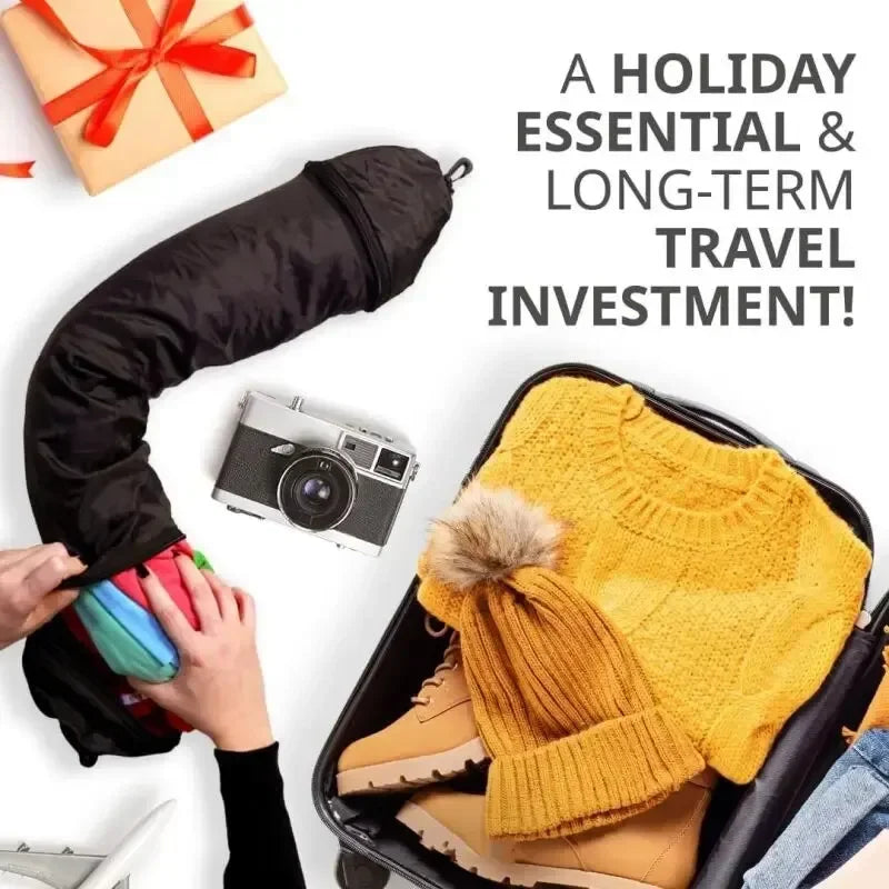 Fillable Travel Neck Pillow