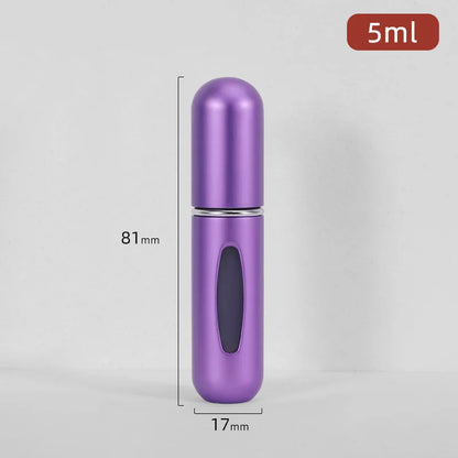 5/8ML Mini Refillable Perfume Bottle with Spray Pump