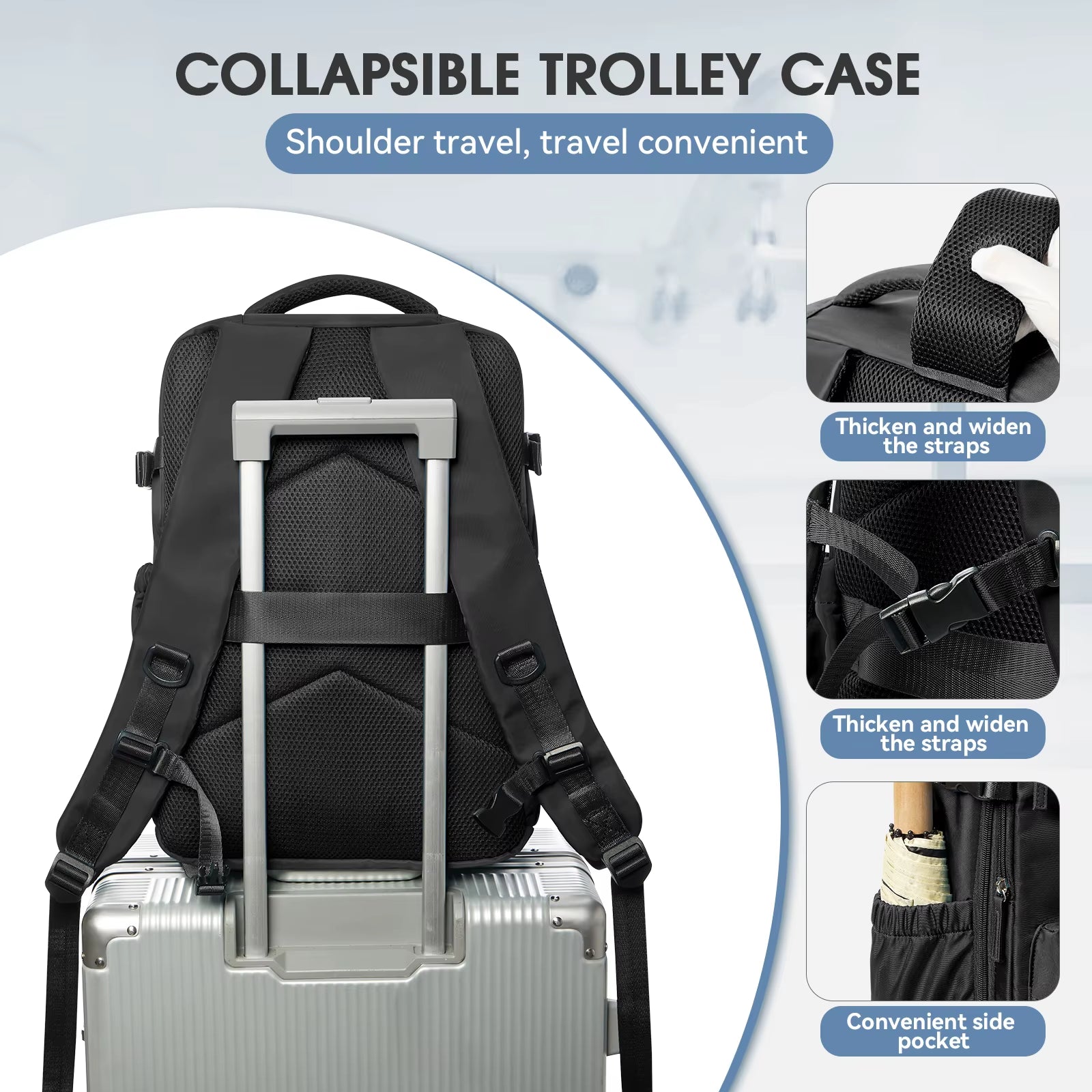 Vacuum Backpack Travel Bag