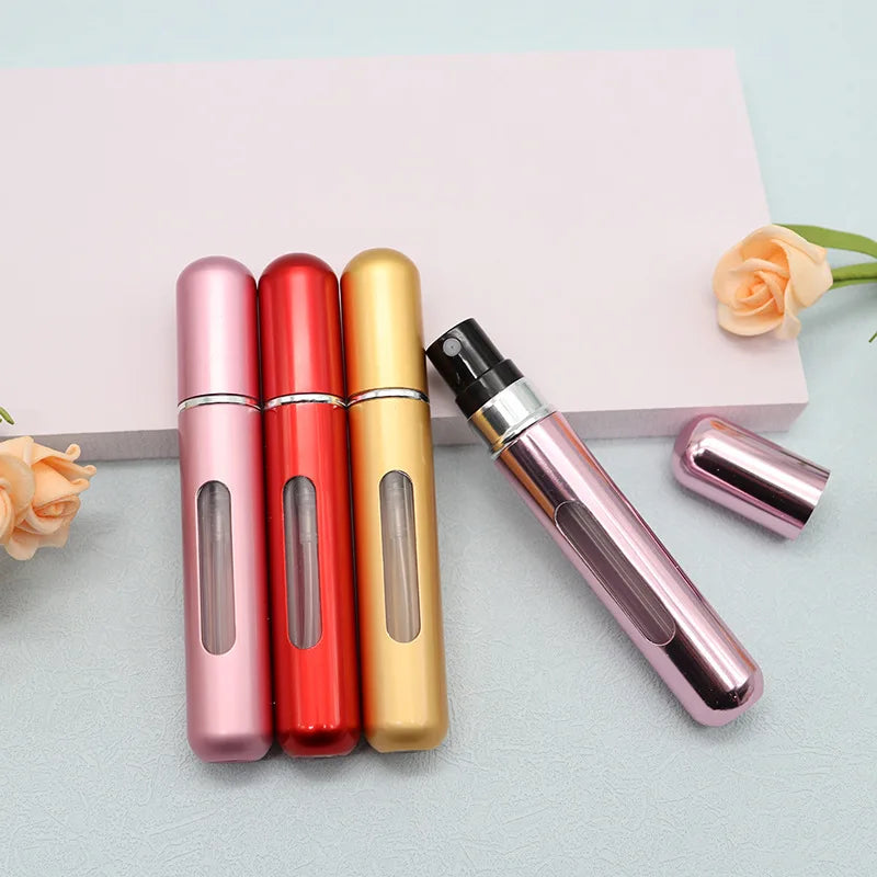 5/8ML Mini Refillable Perfume Bottle with Spray Pump
