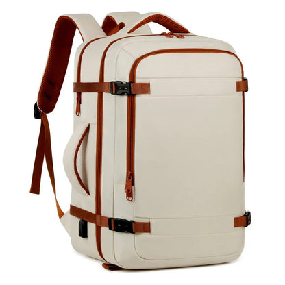 Smart Travel Backpack with Luggage Strap