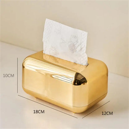 Luxury Golden Tissue Holder 