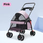 Pet Stroller  ( Light and Foldable - Suitable  For Outdoor Travel )