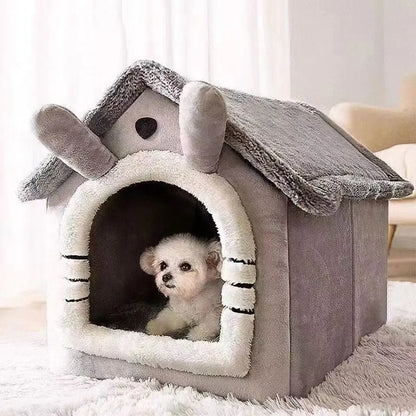 Indoor Warm Pet House ( Removable and Washable Cushion )