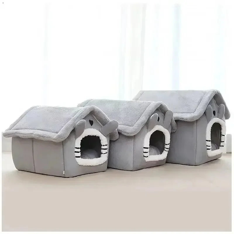 Indoor Warm Pet House ( Removable and Washable Cushion )
