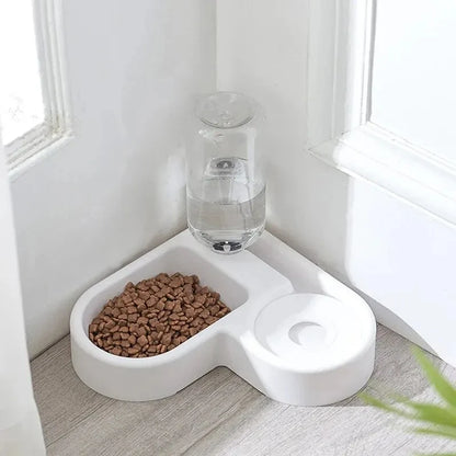 Automatic Multi-Functional Drinking and Feeding Pet Bowl