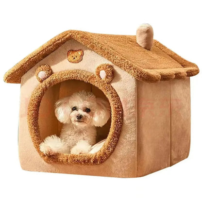 Indoor Warm Pet House ( Removable and Washable Cushion )