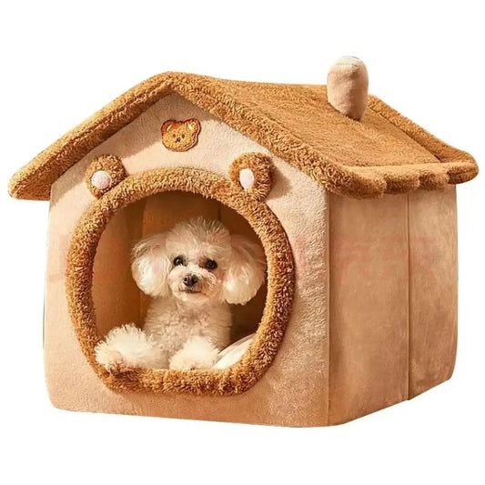 Indoor Warm Pet House ( Removable and Washable Cushion )
