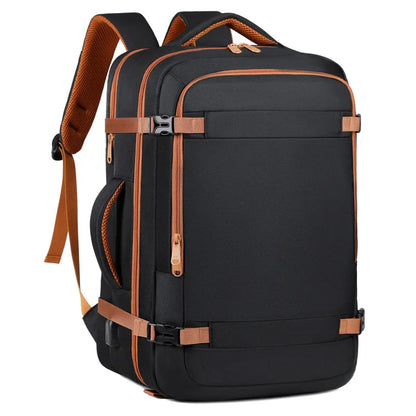 Smart Travel Backpack with Luggage Strap