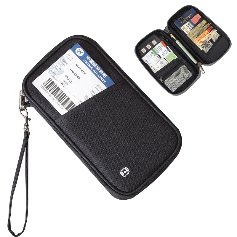 RFID Blocking Passport Wallet