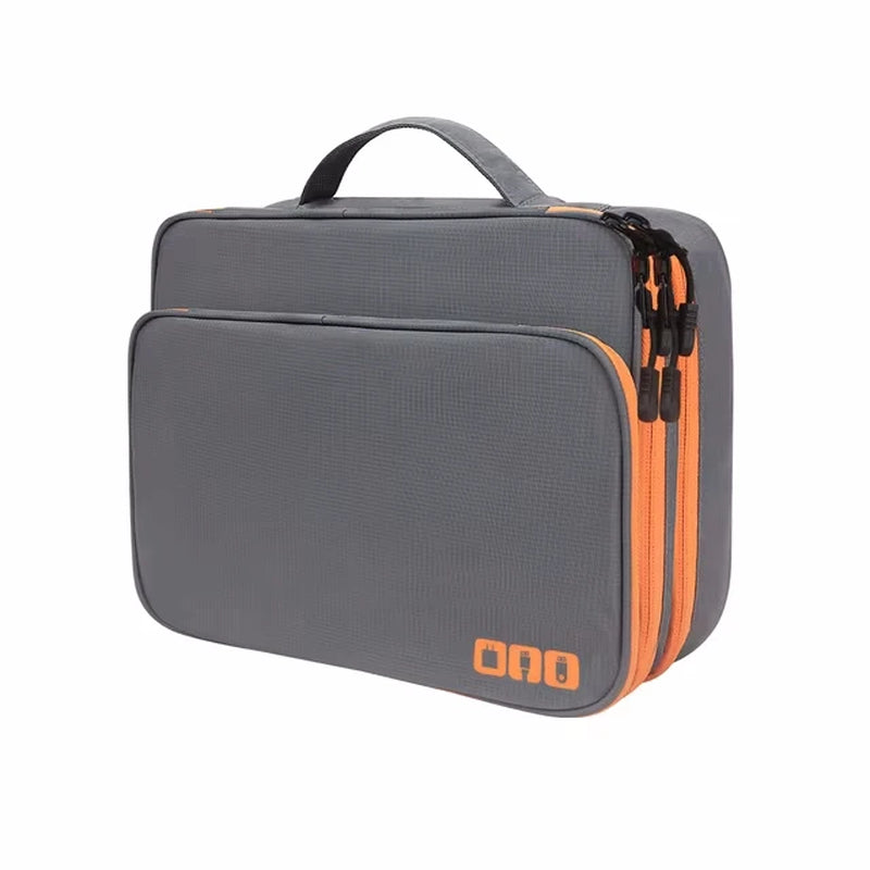 Multi Layer Electronic Accessories Organizer Bag