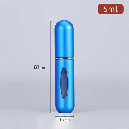 5/8ML Mini Refillable Perfume Bottle with Spray Pump