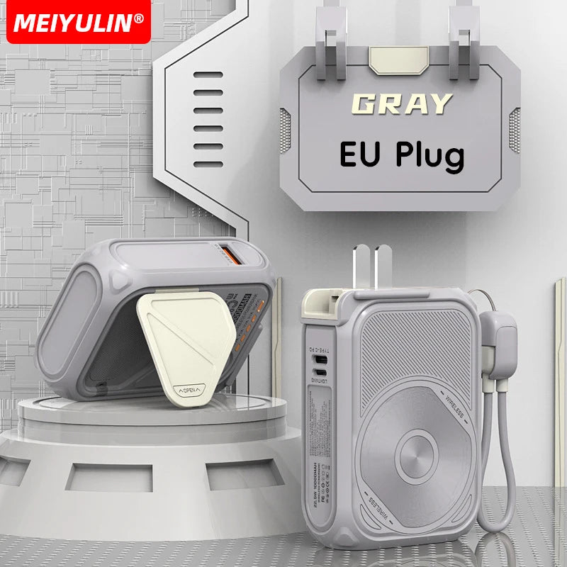 6 in 1 Magnetic Wireless Power Bank