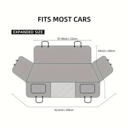 Seat Car Cover for Pets ( Waterproof, Scratch Proof and Nonslip )