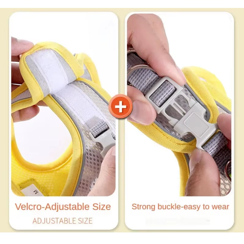 Pet Chest Harness Vest (Reflective & Breathable)