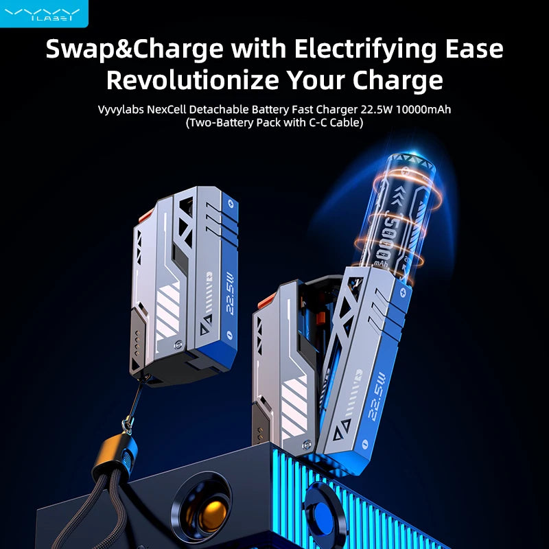 22.5W Detachable Power Bank