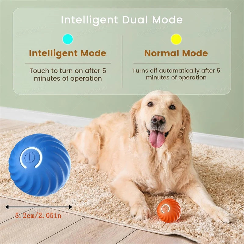 Smart Automatic Moving Bouncing Ball for Pet