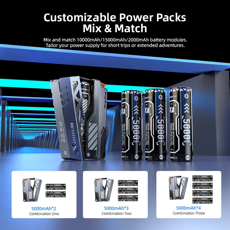 22.5W Detachable Power Bank