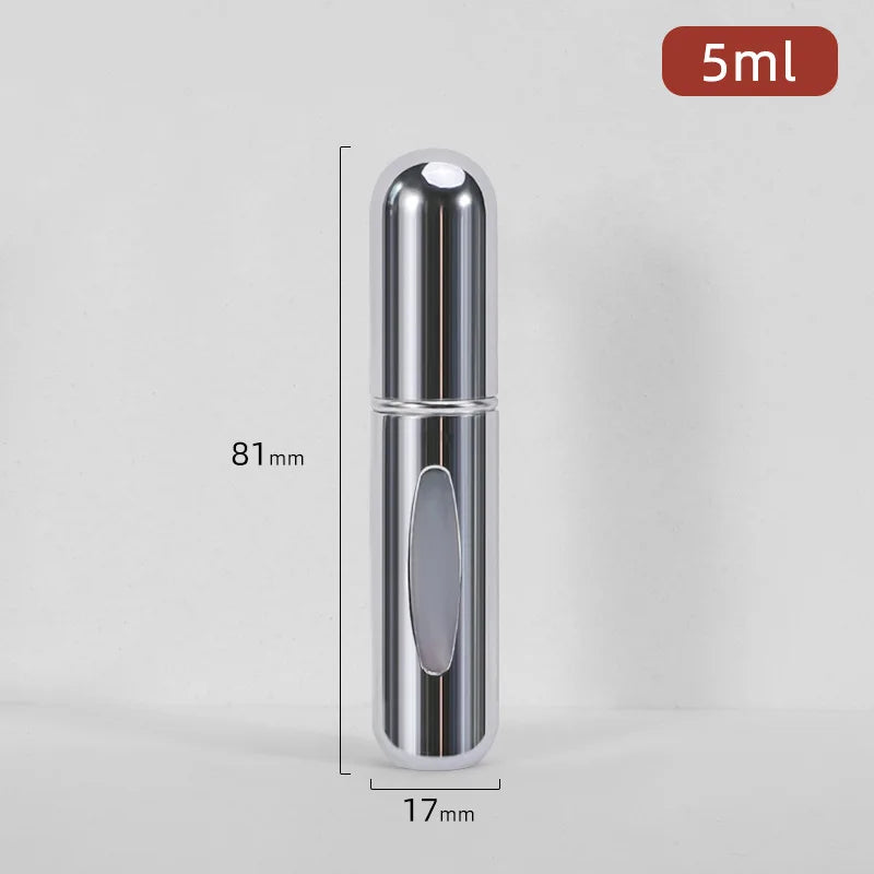 5/8ML Mini Refillable Perfume Bottle with Spray Pump